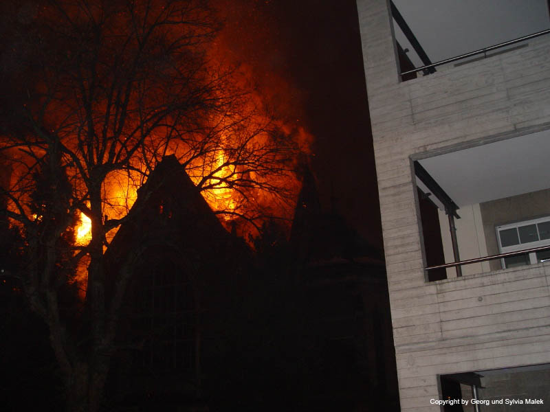 Brand der St.Leonhard-Kirche  04