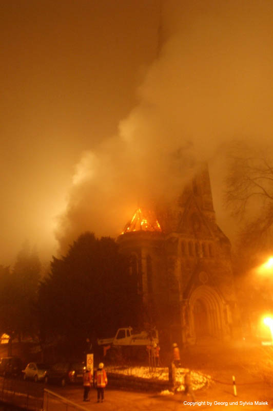 Brand der St.Leonhard-Kirche  25