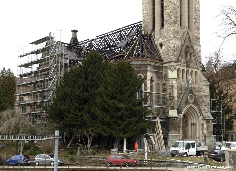 Brand der St.Leonhard-Kirche  55
